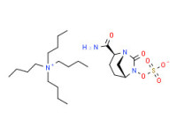 1-Butanaminium, N,N,N-tributyl-, (1R,2S,5R)-2-(aminocarbonyl)-7-oxo-1,6-diazabicyclo[3.2.1]oct-6-yl sulfate