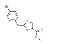 methyl 2-[(4-bromophenyl)methyl]-1,3-thiazole-4-carboxylate