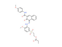 3-hydroxy-4-[[2-methoxy-5-[[2-(1-oxopropoxy)ethyl]sulphonyl]phenyl]azo]-N-(4-methoxyphenyl)naphthalene-2-carboxamide