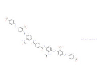 Tetrasodium 2,2'-[1,4-phenylenebis[carbonylimino[2-acetamido-4,1-phenylene]azo]]bis[5-[(4-sulphonatophenyl)azo]benzenesulphonate]