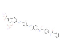Disodium 7-[[4-[[4-[[4-(benzoylamino)benzoyl]amino]-o-tolyl]azo]phenyl]azo]naphthalene-1,3-disulphonate