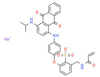 Sodium a-(acryloylamino)-[4-[[9,10-dihydro-4-(isopropylamino)-9,10-dioxo-1-anthryl]amino]phenoxy]toluenesulphonate