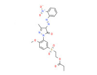 2,4-dihydro-2-[2-methoxy-5-[[2-(propionyloxy)ethyl]sulphonyl]phenyl]-5-methyl-4-[(2-nitrophenyl)azo]-3H-pyrazol-3-one