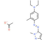3-[[4-(diethylamino)-o-tolyl]azo]-1,2-dimethyl-5-phenyl-1H-pyrazolium acetate