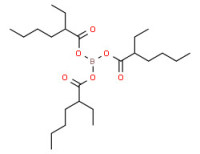 Tris(2-ethylhexanoic) acid, trianhydride with boric acid