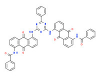 N,N'-[(6-phenyl-1,3,5-triazine-2,4-diyl)bis[imino(9,10-dihydro-9,10-dioxoanthracene-5,1-diyl)]]bis(benzamide)