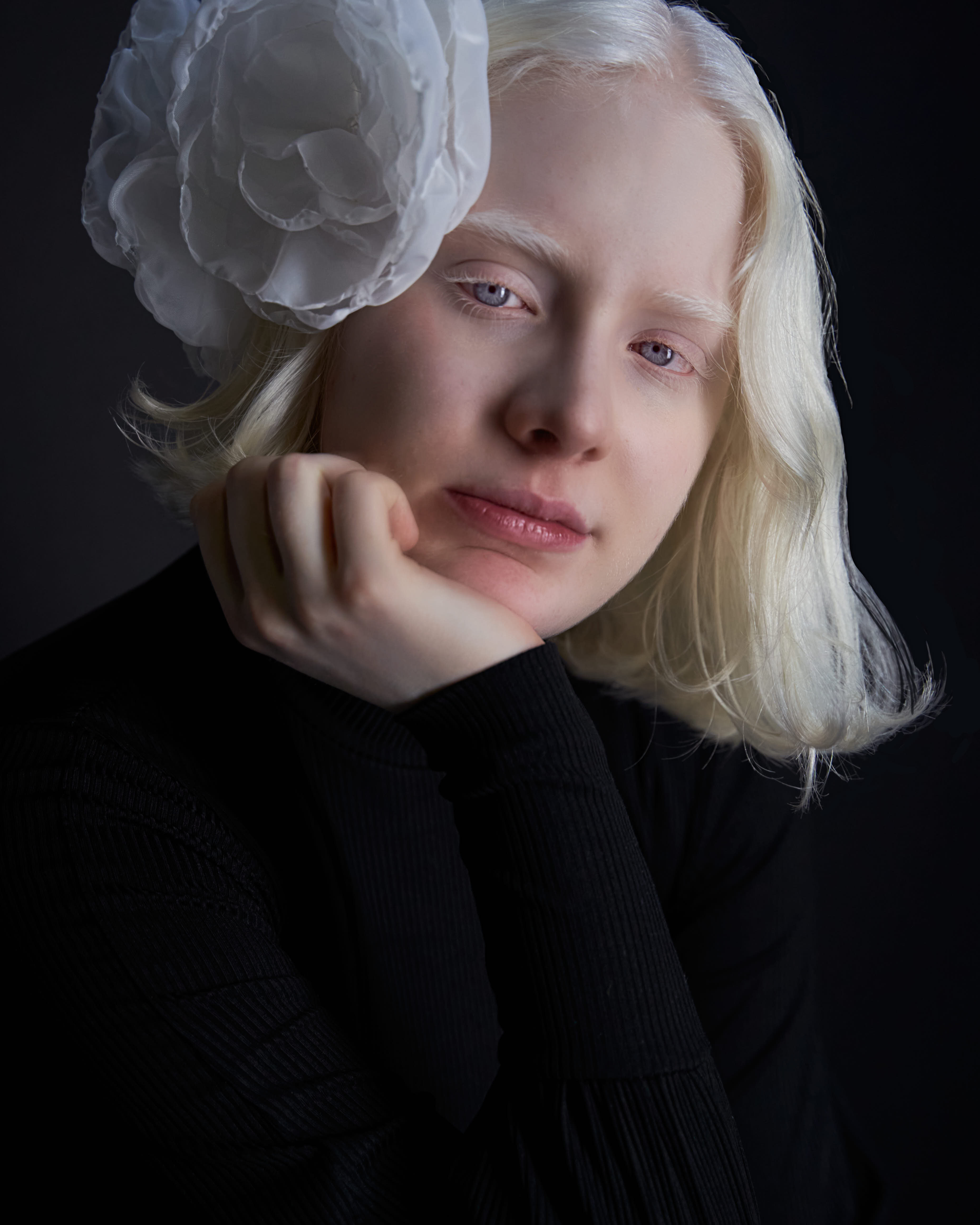 Retrato con revelado profesional