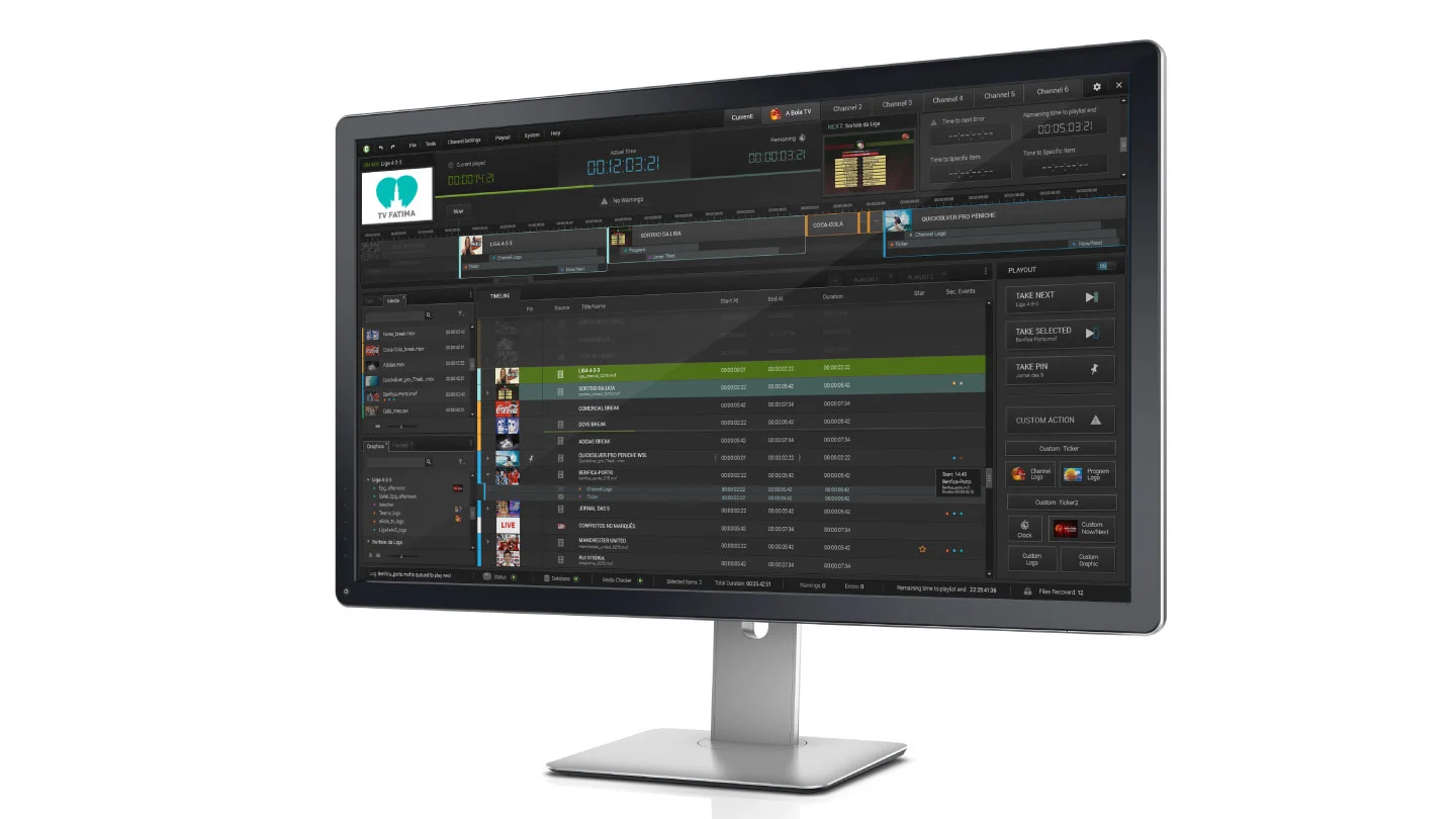 wTVision - Real Time Graphics and Playout Automation