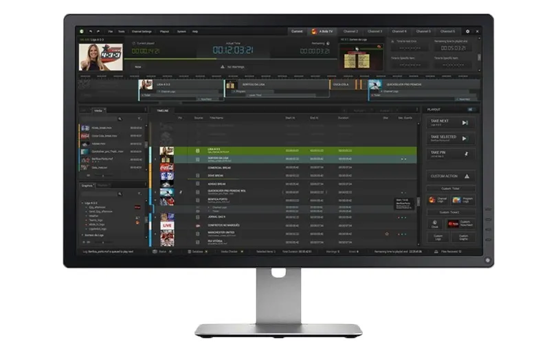 wTVision - Gráficos em Tempo Real e Automação de Playout