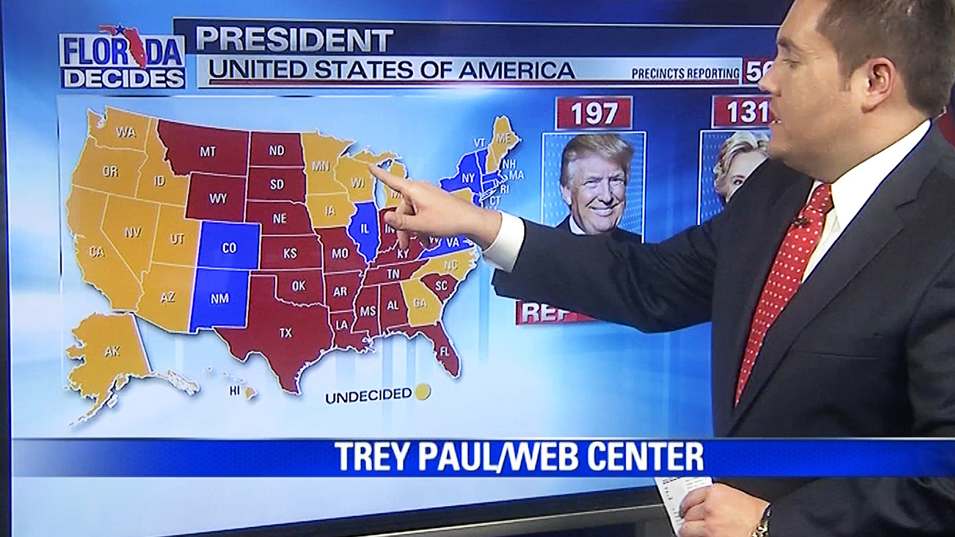 Election Coverage Data, Graphics, AR And Operations