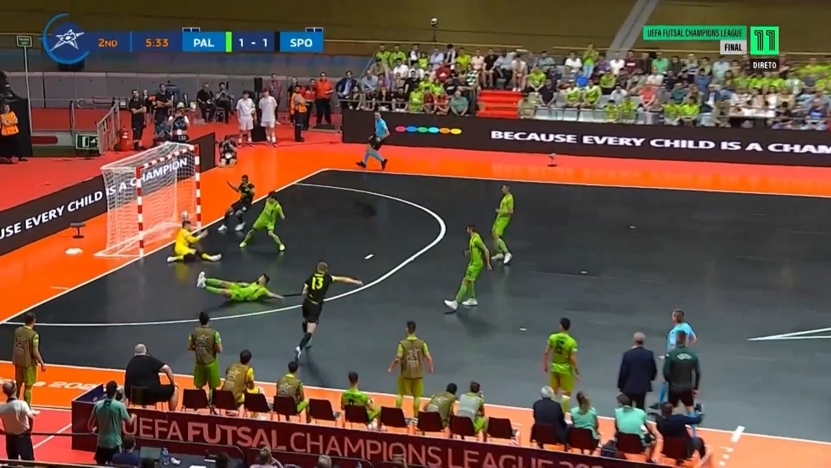 Uefa futsal champions hot sale league live stream