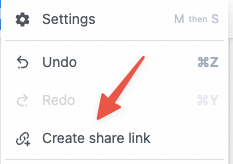 Click "Create Share Link" in the workflow's settings within the builder to generate a sharable link