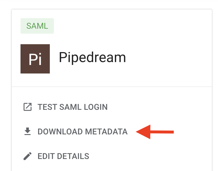 Download Metadata