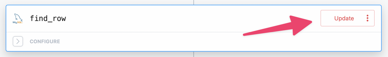 Update Action Button