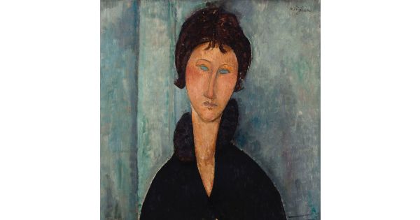Femme aux yeux bleus. Amedeo Modigliani - Le son de peinture | Acast