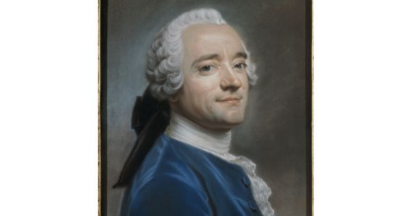Autoportrait au jabot de dentelle. Maurice Quentin de La Tour - Le son