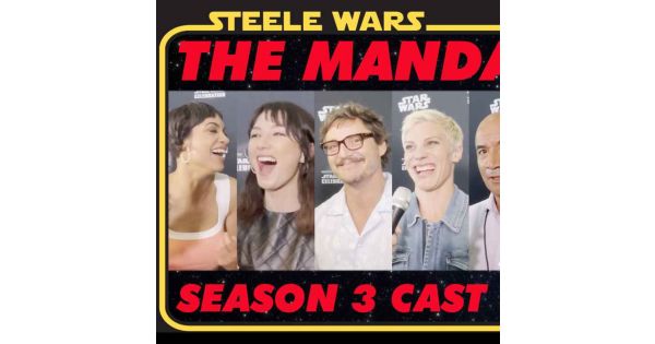 EXCLUSIVE The Mandalorian Season 3 CAST INTERVIEWS - Steele Wars 