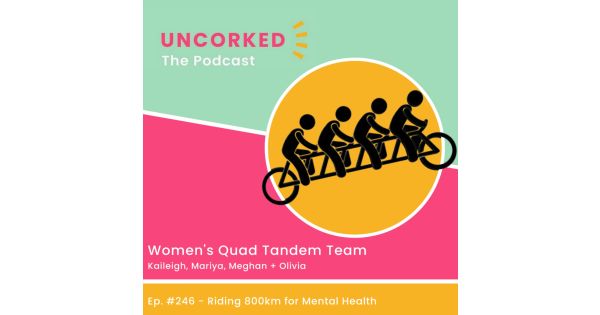 Riding 800km for Mental Health with the Women s Quad Tandem Team