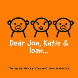 cover art for Dear Jon, Katie & Ioan