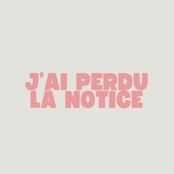 cover art for J'ai perdu la notice