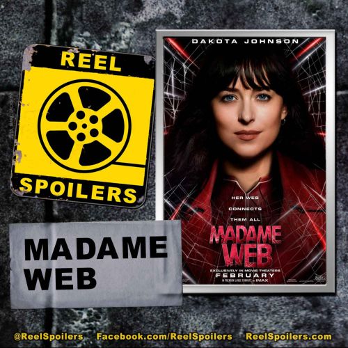 MADAME WEB Starring Dakota Johnson, Sydney Sweeney, Isabela Merced - Reel  Spoilers