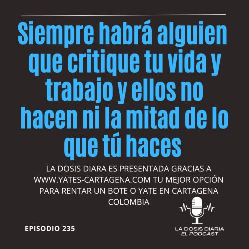 Ya encontraste lo que realmente te gusta hacer en la vida ? - La Dosis  Diaria El Podcast