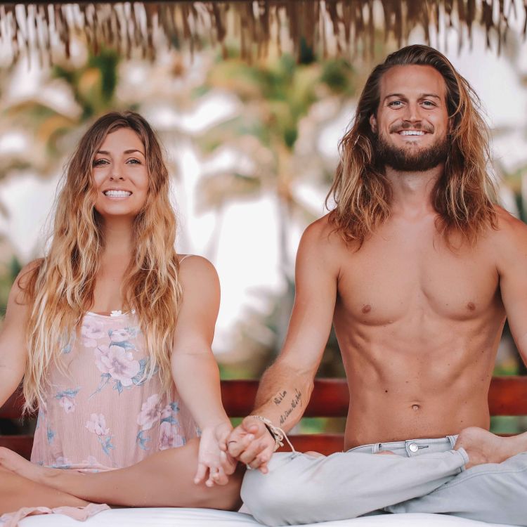 cover art for The Inner Work, with The Yoga Couple