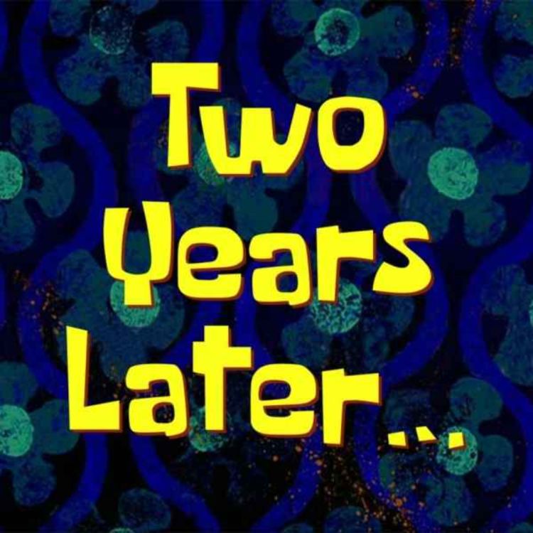 2 years outlet later spongebob