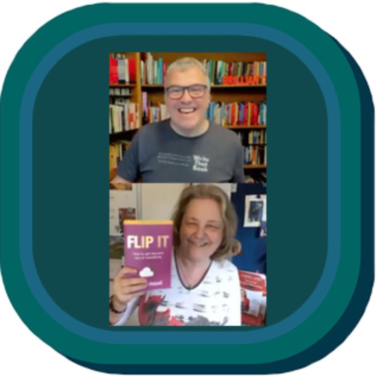 cover art for Flip It! Michael Heppell, Author, Motivational Speaker talks with Ladey Adey
