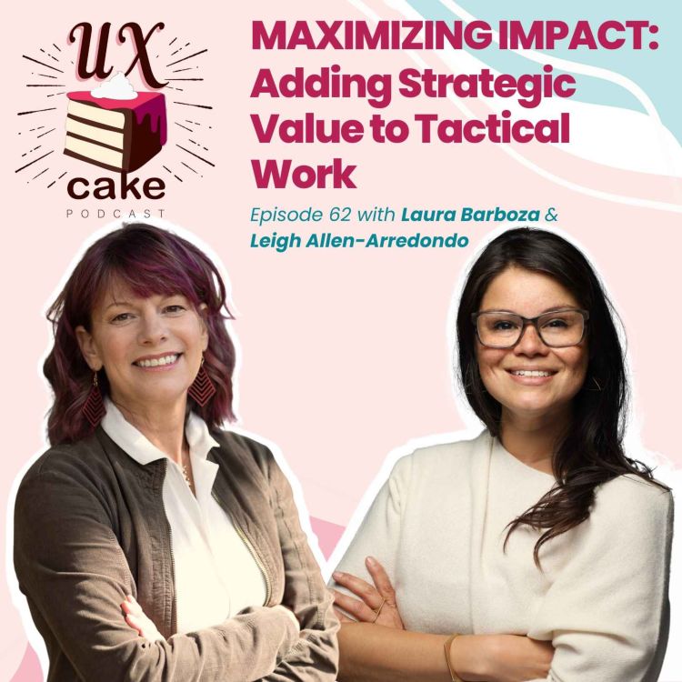 cover art for Adding Strategic Value to Tactical Work with Laura Barboza