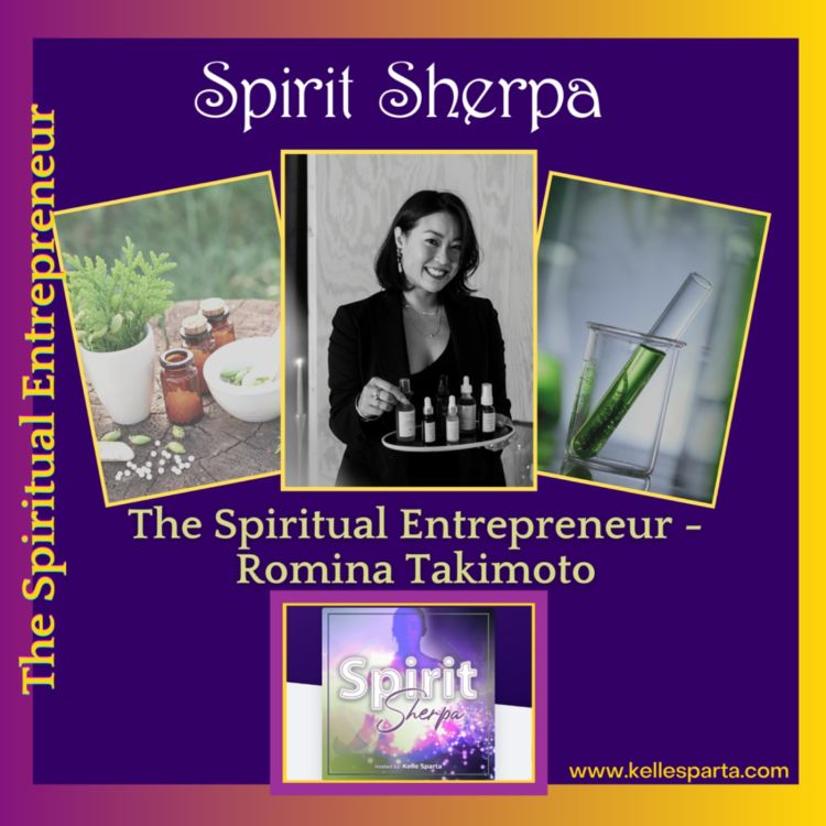 cover art for The Spiritual Entrepreneur - Romina Takimoto