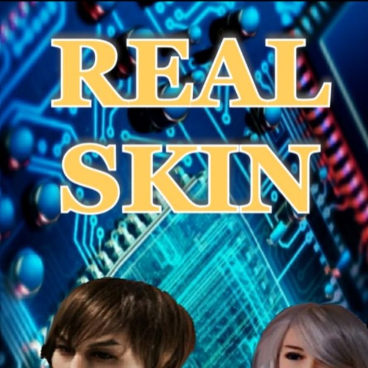 cover art for REAL SKIN- E.A. GREEN