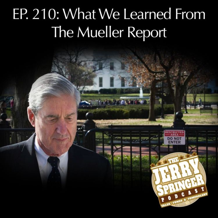 cover art for What We Learned From The Mueller Report - EP 210