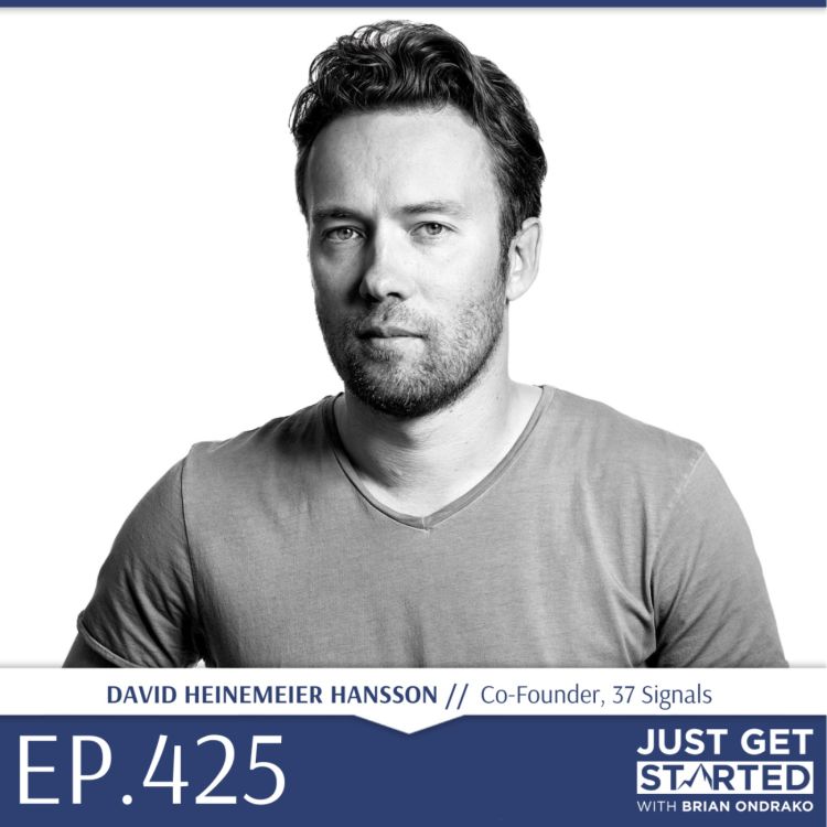 cover art for #425 David Heinemeier Hansson - Co-Founder, 37 Signals