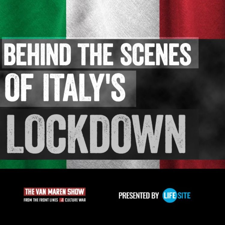 cover art for A country completely shut down: behind the scenes of Italy's lockdown