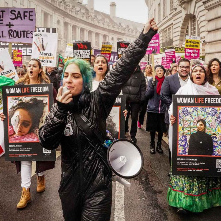 cover art for International journalists on women's rights in Iran and Afghanistan