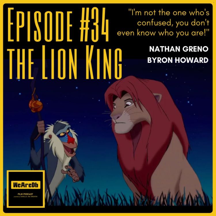 cover art for Episode #34 - The Lion King