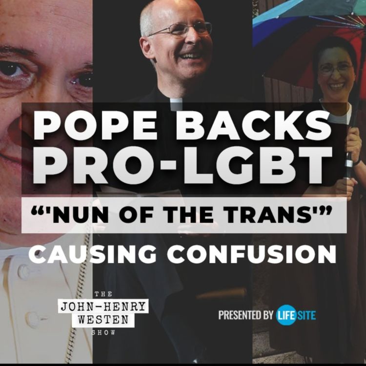 cover art for Pope Francis backs pro-LGBT 'Nun of the Trans,' causing confusion