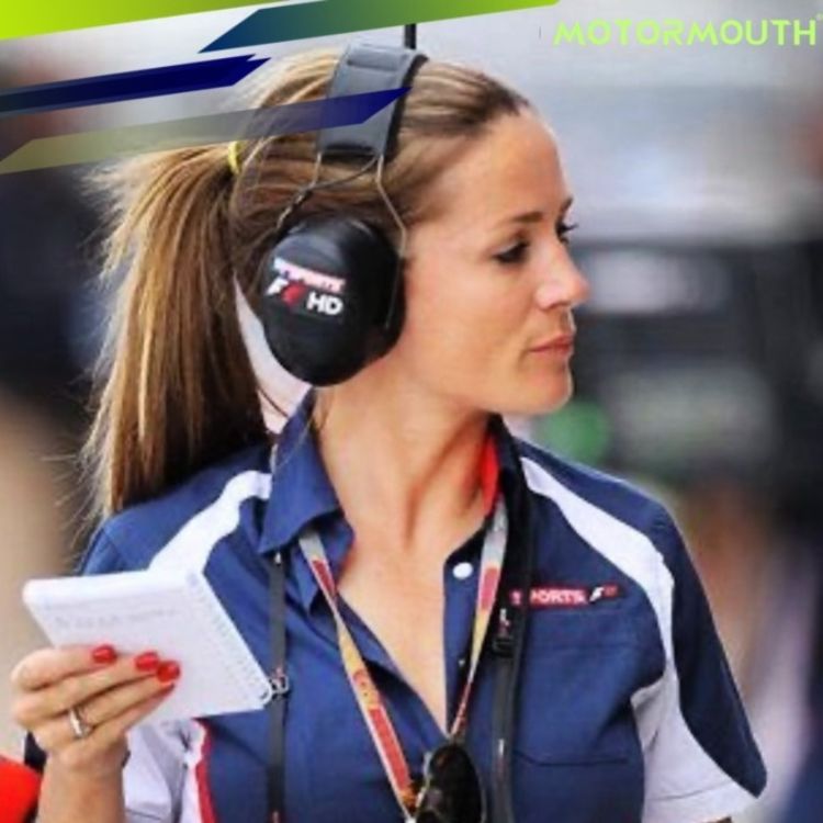 cover art for Ep 36 with Natalie Pinkham (Sky Sports F1)