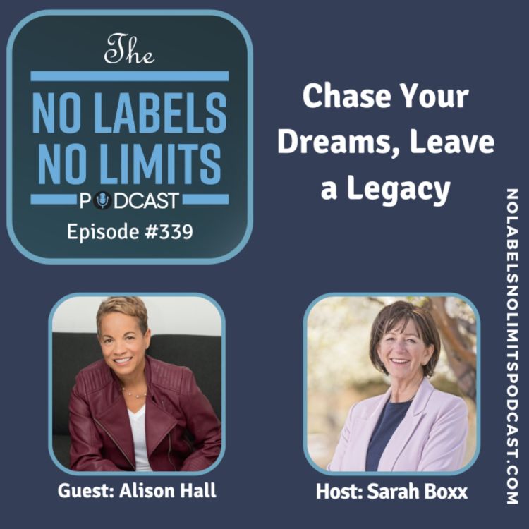 cover art for 339 - Chase Your Dreams, Leave a Legacy with Alison Hall