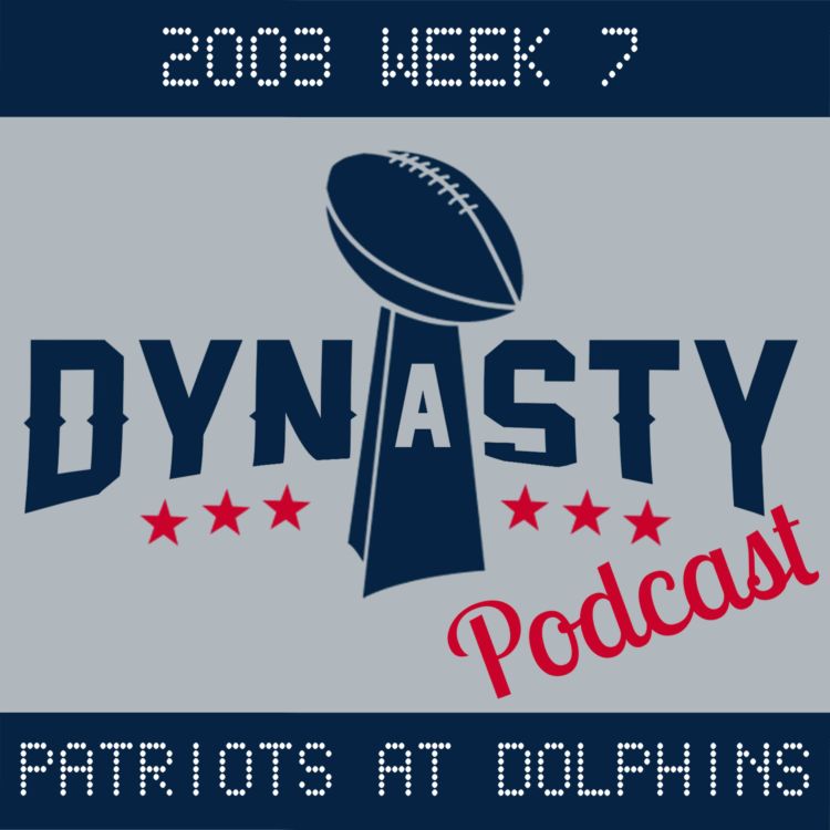 cover art for 2003 Week 7: Patriots at Dolphins