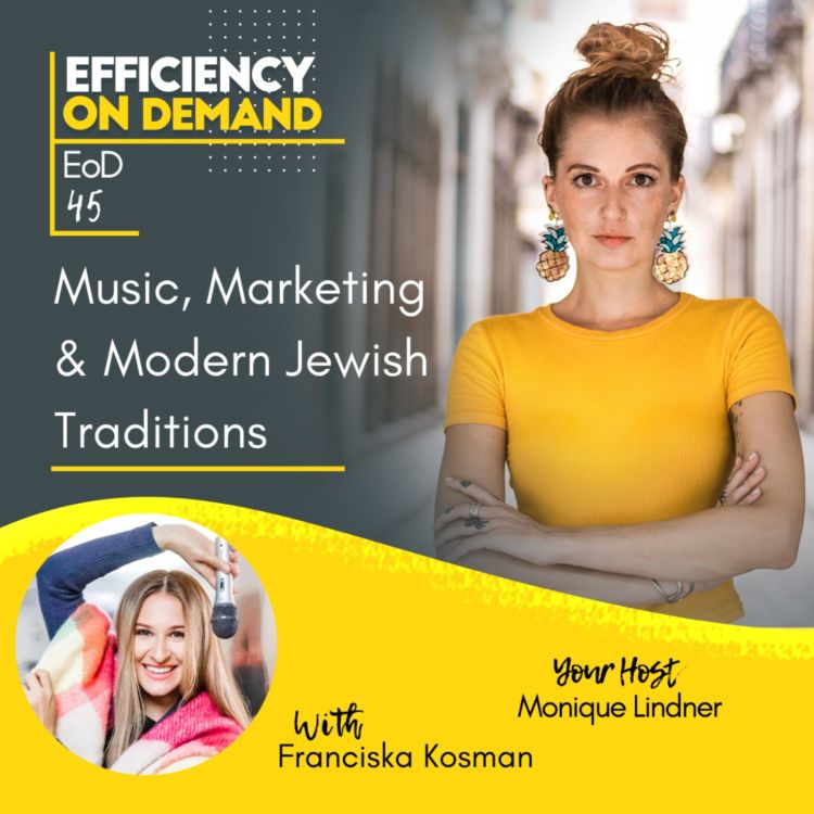 cover art for Music, Marketing & Modern Jewish Traditions with Franciska Kosman