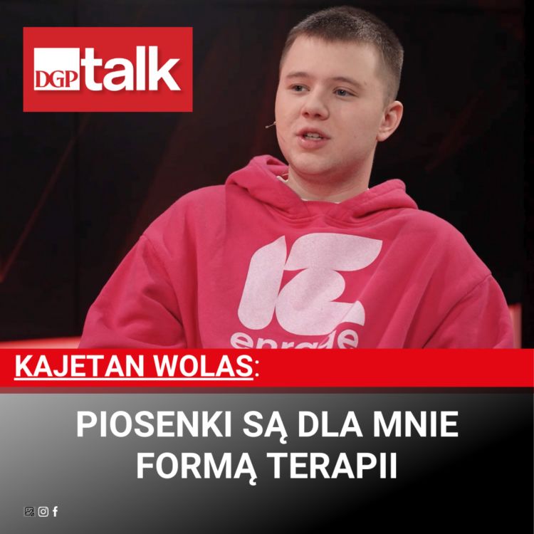 cover art for Kajetan Wolas: Piosenki są dla mnie formą terapii