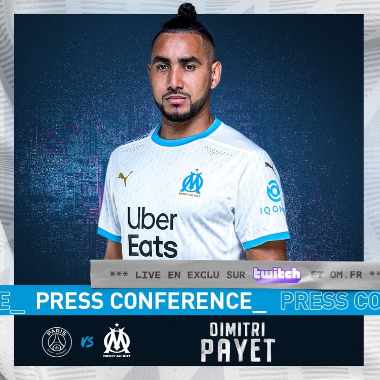 cover art for PSG - OM  l La conférence de presse de Dimitri Payet