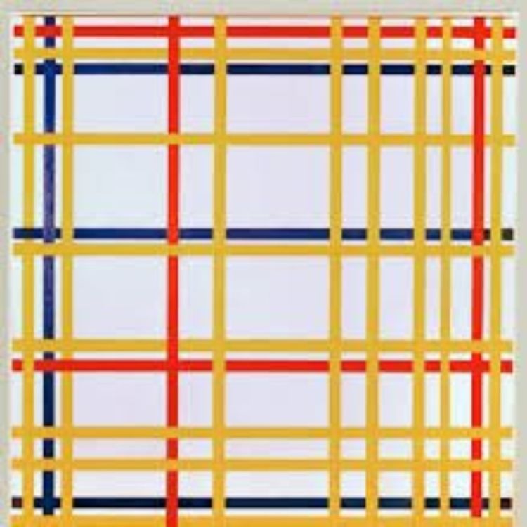 cover art for 6 - Piet Mondrian, New York City, 1942