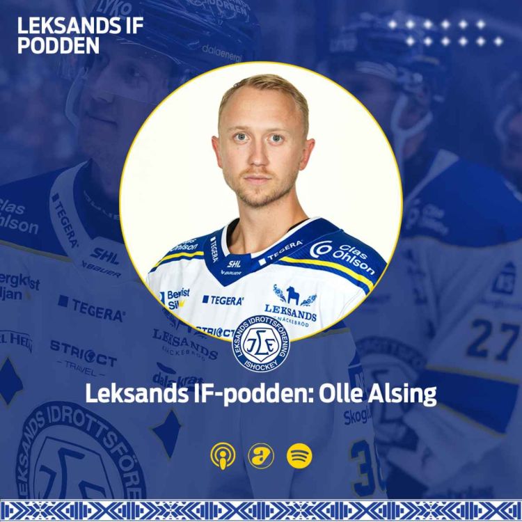 cover art for Olle Alsing gästar Leksands IF-podden