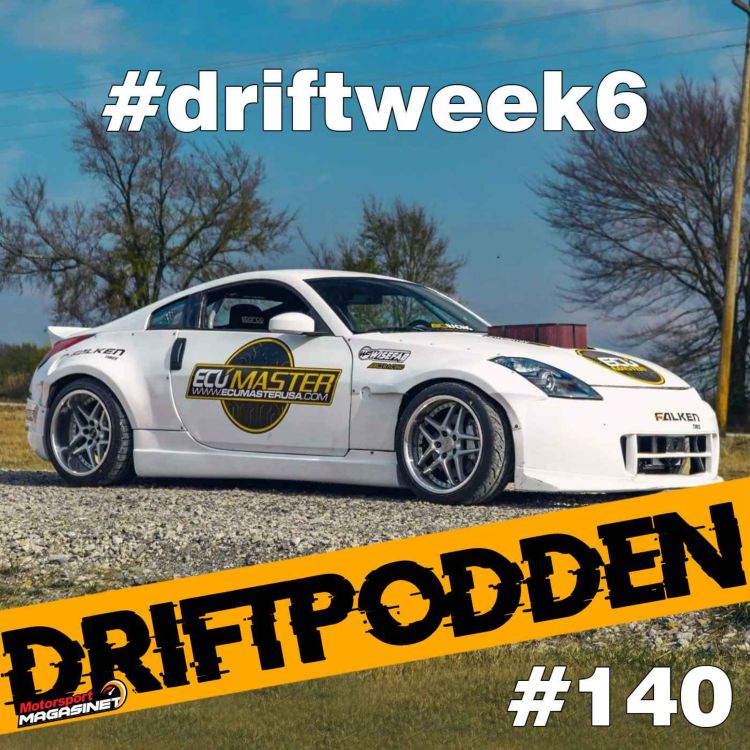 cover art for 140. Driftweek6