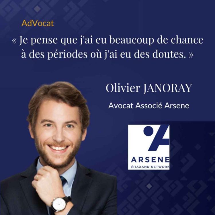 cover art for Olivier Janoray, Associé chez Arsene.