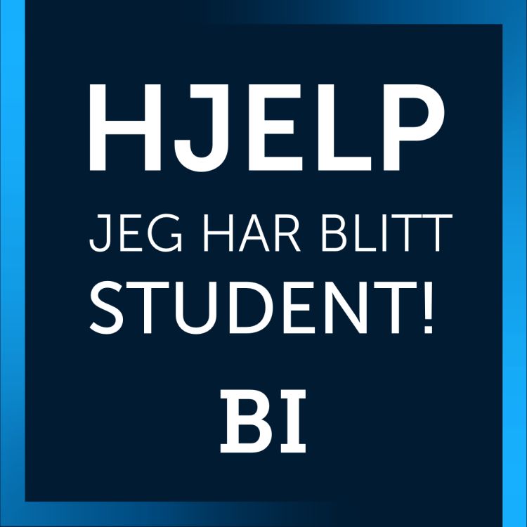 cover art for Her kommer ''Hjelp, jeg har blitt student!''