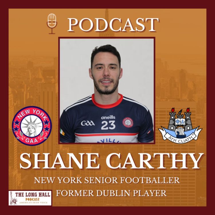 cover art for New York v Leitrim Preview - NY Forward Shane Carthy, ex Dublin footballer